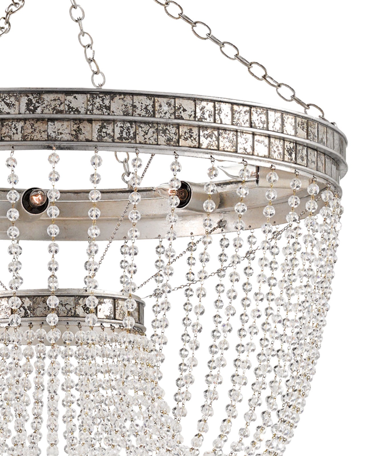 Highbrow Beaded Glass Chandelier
